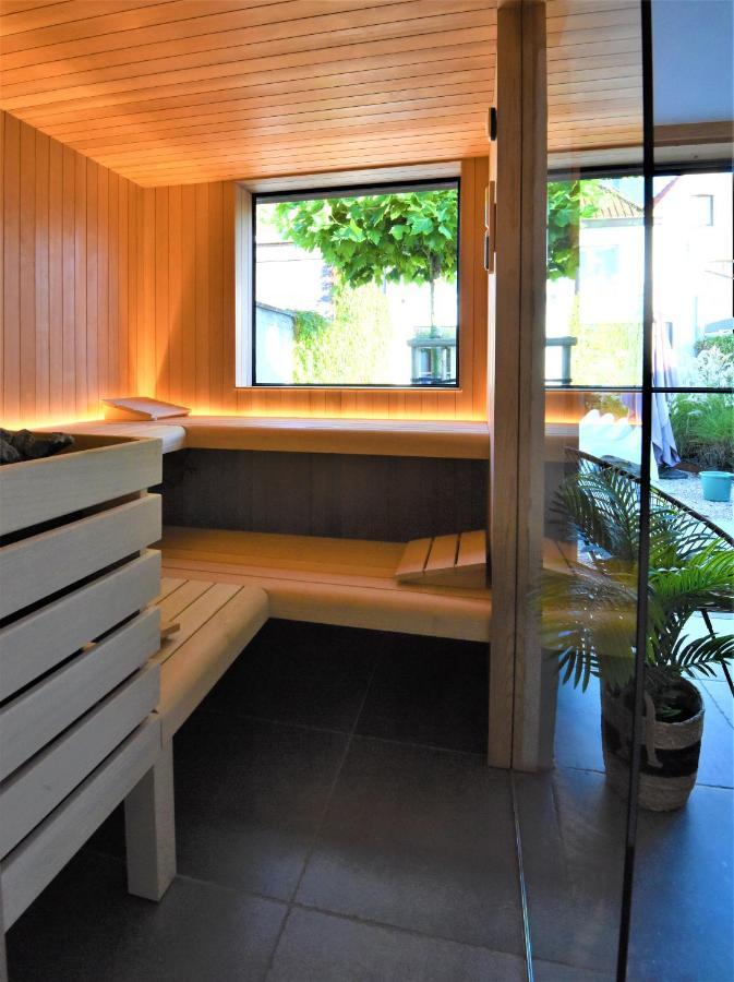 Vakantiewoning Margaux -Free Parking - Sauna Brugge Kültér fotó